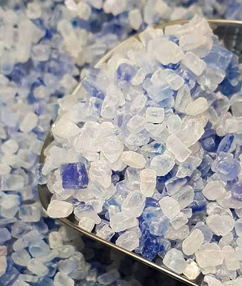 Blue salt